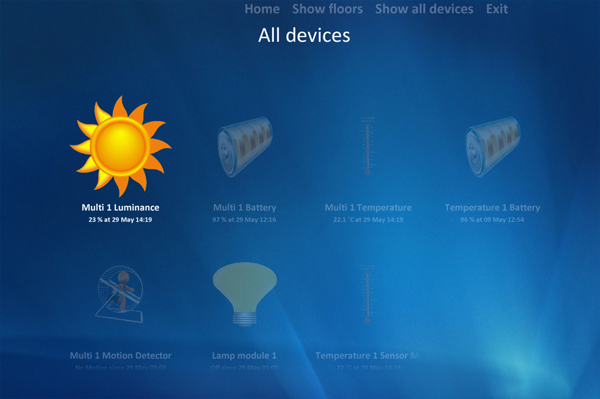 Overzicht devices