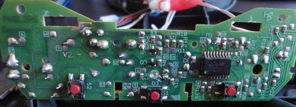 Senseo circuit board 2