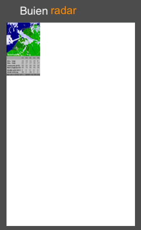 Buienradar probleem iPad