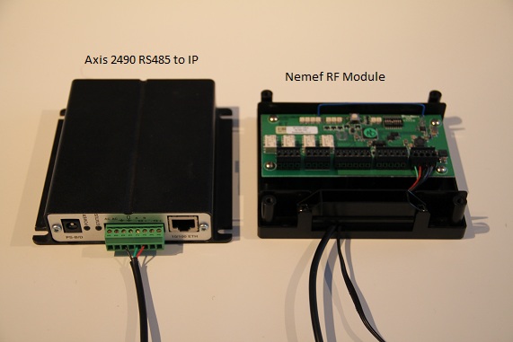 Nemef RF Module on IP server
